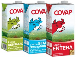 Leche sin lactosa entera - Covap